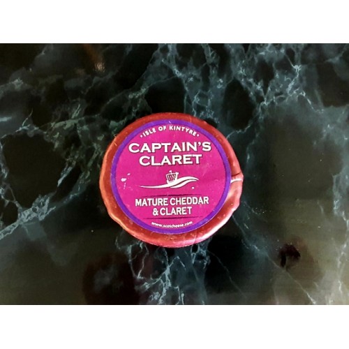 ISLE OF KINTYRE CAPTAINS CLARET TRUCKLE 200G
